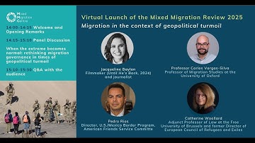 Virtual Launch of the Mixed Migration Review 2025