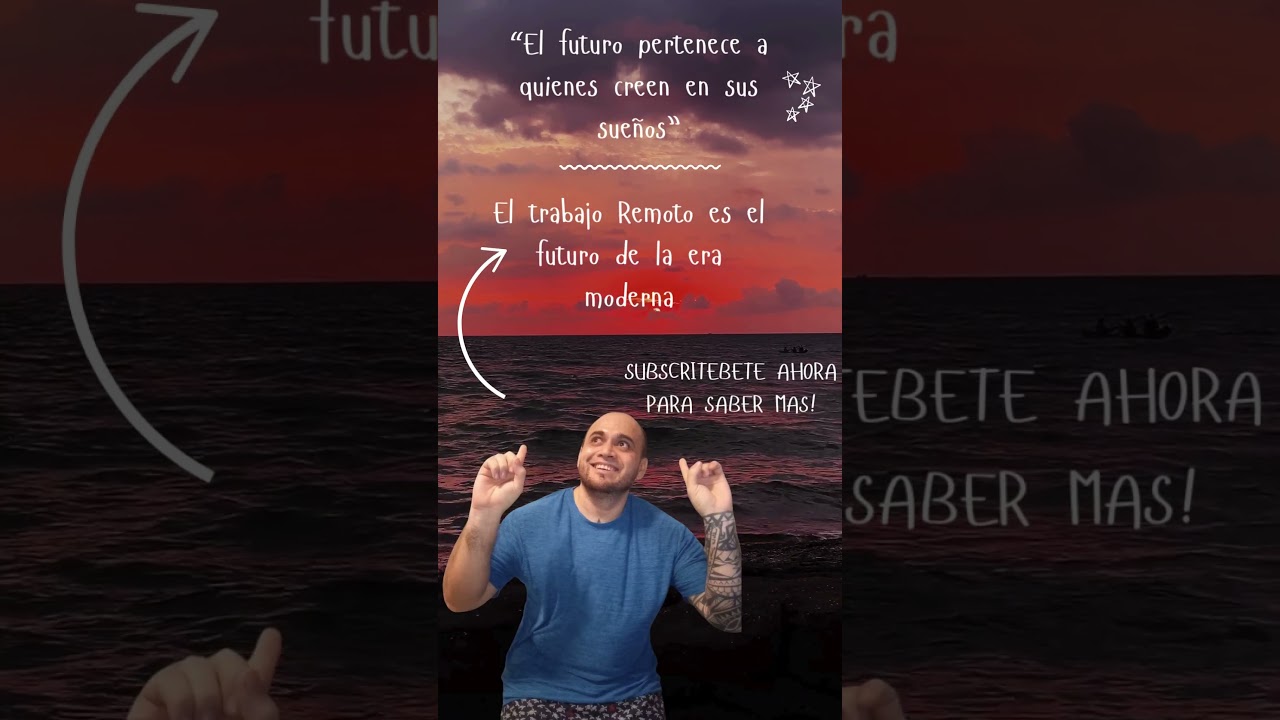 🌍💻 "Trabajo Remoto: ¡El Futuro de la Era Moderna! 🚀"
