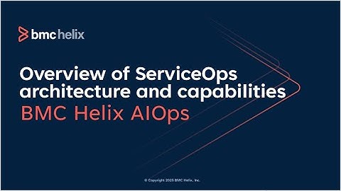 Overview of ServiceOps architecture and capabilities