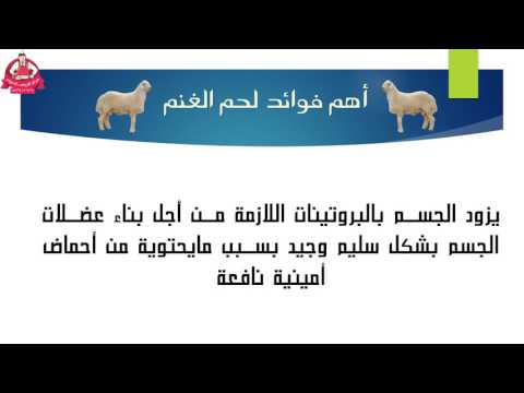 فوائد لحم الغنم