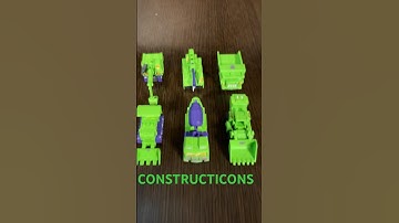 Woohoo! Merge to form devastator! #transformers #devastator #blokees #combiners #studioseries86 #toy