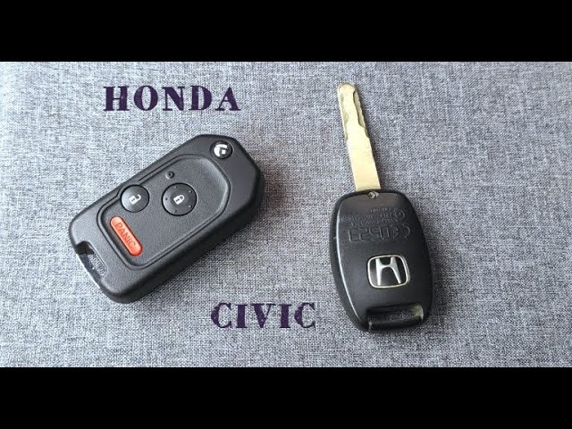 Открыть хонду без ключа. Выкидной ключ Хонда Цивик 4д. Выкидной ключ Тойота Королла е150. Чип ключа Хонда Цивик. Батарейка на ключ Хонда Цивик 4д 2008.
