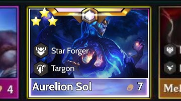 7-Cost 3-Star Aurelion Sol⭐⭐⭐!? TFT Set 16