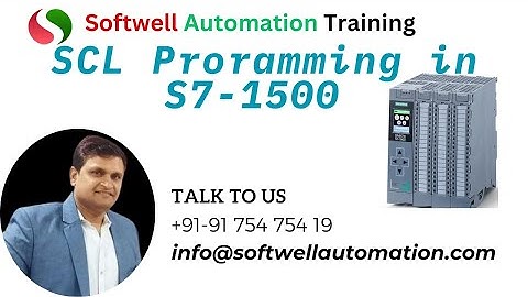#lecture 01  SCL   Programming in TIA Portal V20 - Softwell Automation