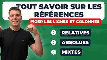 Maîtriser la référence relative, absolue et mixte sur Excel ! (Insérer les $ avec la touche F4)