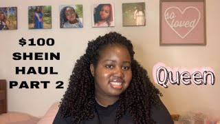 $100 Shein Haul Plus Size Part 2