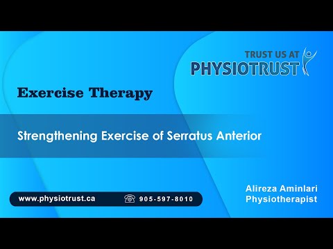 Video thumbnail for Serratus Anterior Strengthening