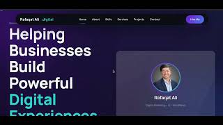 Personal Portfolio Website 2026 | HTML CSS JavaScript Portfolio | Frontend Developer Showcase