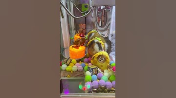 A Cute Grand Prize in the claw machine Part 24 #clawmachine #arcade #prize