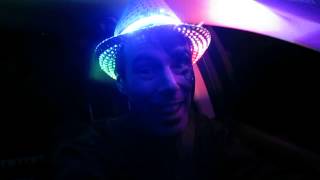 LED Hat - Rainbow Lighting for Halloween