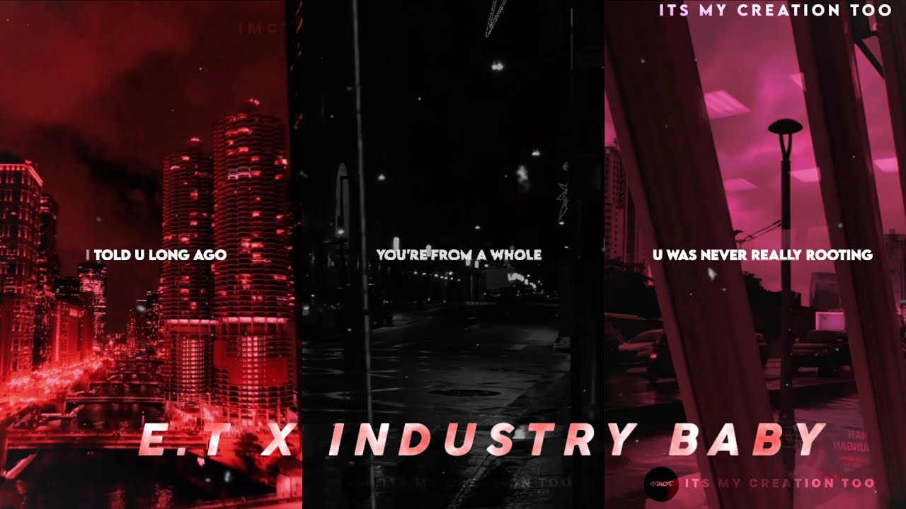 Industry baby x E.T 💥 (Lil Nas x Katy perry) Full screen Whatsapp