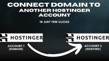 How to Connect Hostinger Domain to Another Hostinger Account | Transfer Hostinger Domain