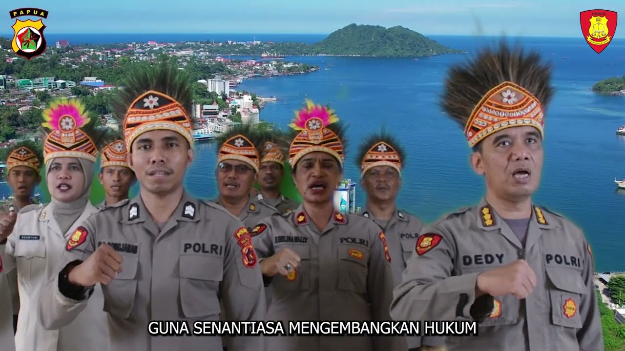 MARS HUKUM POLRI OLEH BIDKUM POLDA PAPUA