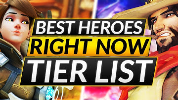 MOST BROKEN HEROES RIGHT NOW - Tier List to RANK UP with ANY ROLE FAST - Overwatch Guide