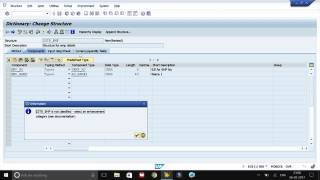 Easy steps to Create Custom Structure and Custom table in SAP