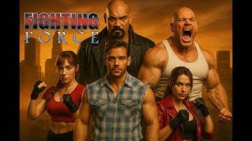 💥 Fighting Force – Live Action AI Video | PS1 Classic Tribute | ファイティングフォース (Faitingu Fōsu)
