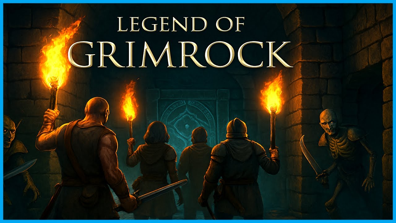 Что скрывает гора Grimrock? Первый взгляд на древнюю игру!