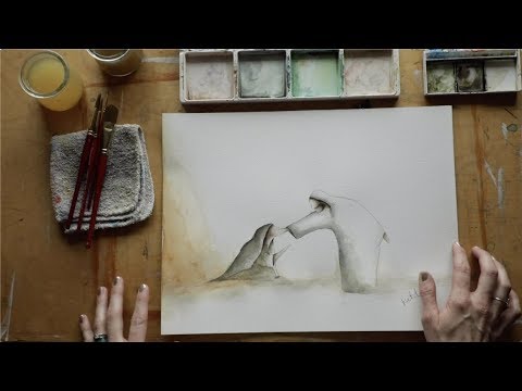 He Will Be Your Light In The Wilderness: Artist Kate Lee's Visual Testimony  of Christ - YouTube