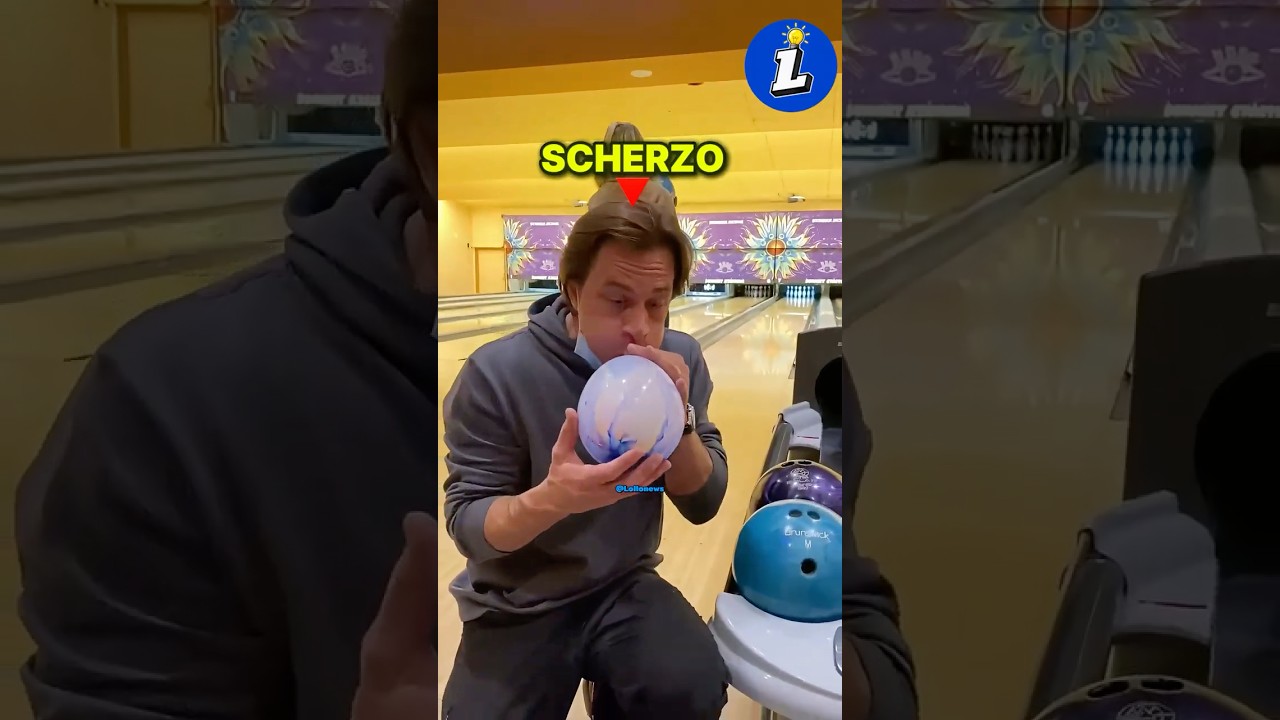 Perché usa una PALLA DA BOWLING a PALLONCINO?