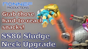 Transformers SS86 Sludge Neck - Nonnef Upgrade Kit Instructions