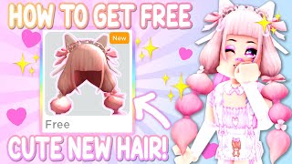 ☆ how win the new free hair ☆ #roblox#robloxgame#game#store#cute#freei