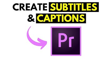 How to Create SRT Subtitles and Captions in Premiere Pro CC - Open Captions in Premiere Pro CC