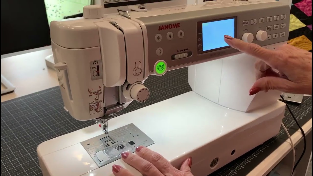 MACHINE TIP 3 Different Needle Plates on the Janome 6700 YouTube