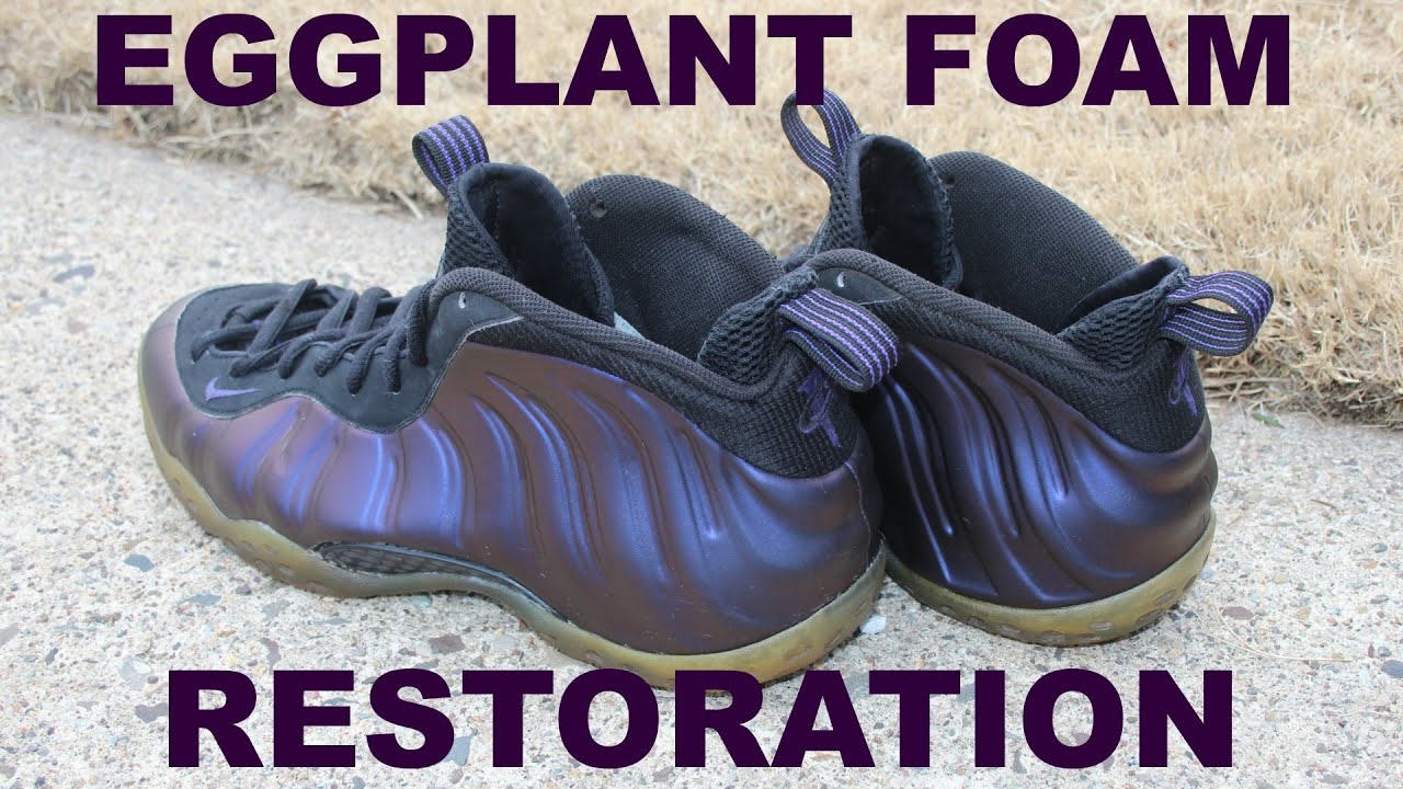 foamposite sole restoration