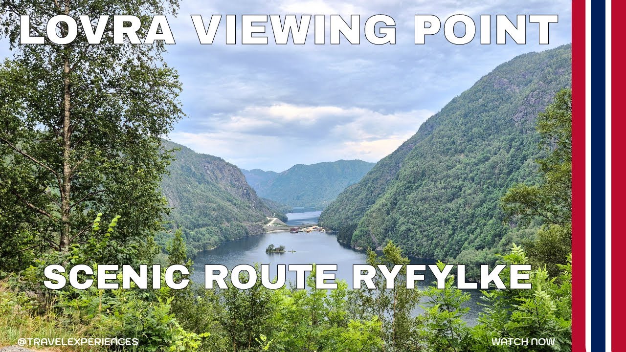 Norway: Scenic Route Ryfylke - Lovra Viewing Point
