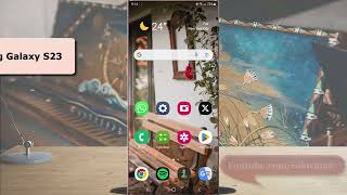 Samsung Galaxy S23 Ultra: How to set corner action for bottom right to lower ringtone volume level