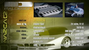 Need for Speed II SE - Italdesign Nazca C2 Showcase