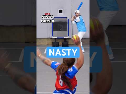 Softball pitching with a Blitzball 🤯