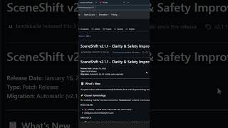 SceneShift V2.1.1 #windows #shorts #ytcreate #sceneshift #windowsoptimization