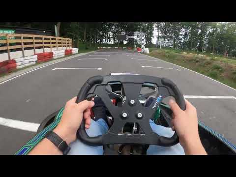 Kartbaan Zwolle - Één rondje onboard karten op de outdoor baan in Zwolle