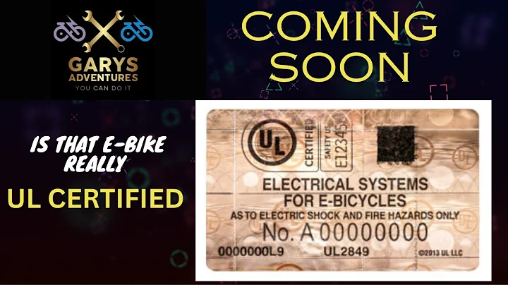 "Demystifying E-Bikes: Understanding UL Certification"