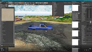 BeamNG MUD depth custom ground model