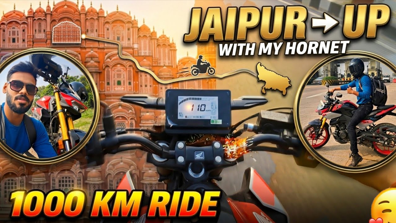 1000KM Ride with My Hornet 😱 | Serious Condition After Long Ride | EP-1 