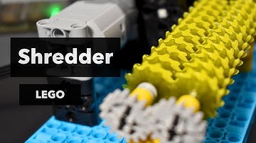 LEGO Technic Paper Shredder
