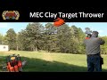 Shooting with the mec clay target thrower