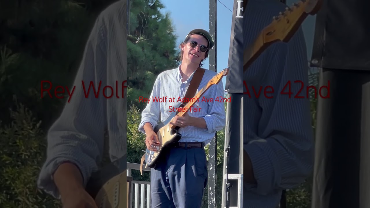 Rey Wolf at Adam’s Ave 42nd Street Fair San Diego 9/21/24