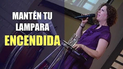 Mantn tu lampara encendida. Pastora Julia Rojas.