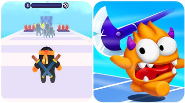 Giant blob 3D Vs Join Blob 3D  Who Will Win?  All New Levels Game Mobile Walkthrough iOS, Android