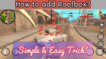 How To Add Roofbox? | #Zmodeler | Modding | P18.