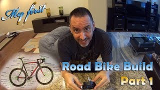 Part 1 Road Bike Build - Building my own dream bike - Shimano R8000 Groupset