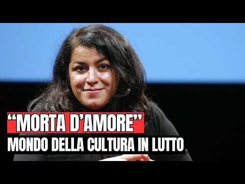 Il mondo della cultura in lutto: “È morta d’amore”, cos'è successo
