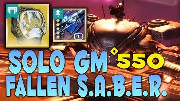 ARC Titan META Build DOMINATES GM Fallen S.A.B.E.R.(550 Power)! Destiny 2 Edge of Fate