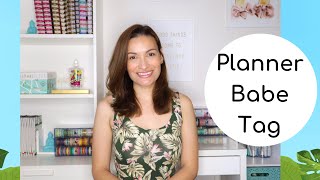 Planner Babe Tag
