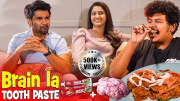 WEIRD 🤢 Food Challenge with Adharva & Tanya - Irfan