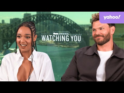 Watching You S Aisha Dee And Josh Helman On Preparing To Film X Rated Scenes Yahoo Australia