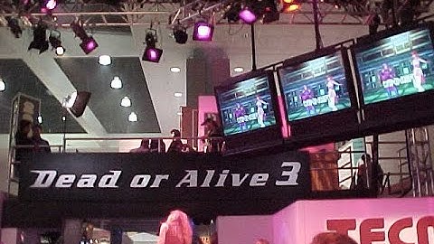 E3 2001 - Tecmo (Dead or Alive 3) & THQ (WWF SmackDown)